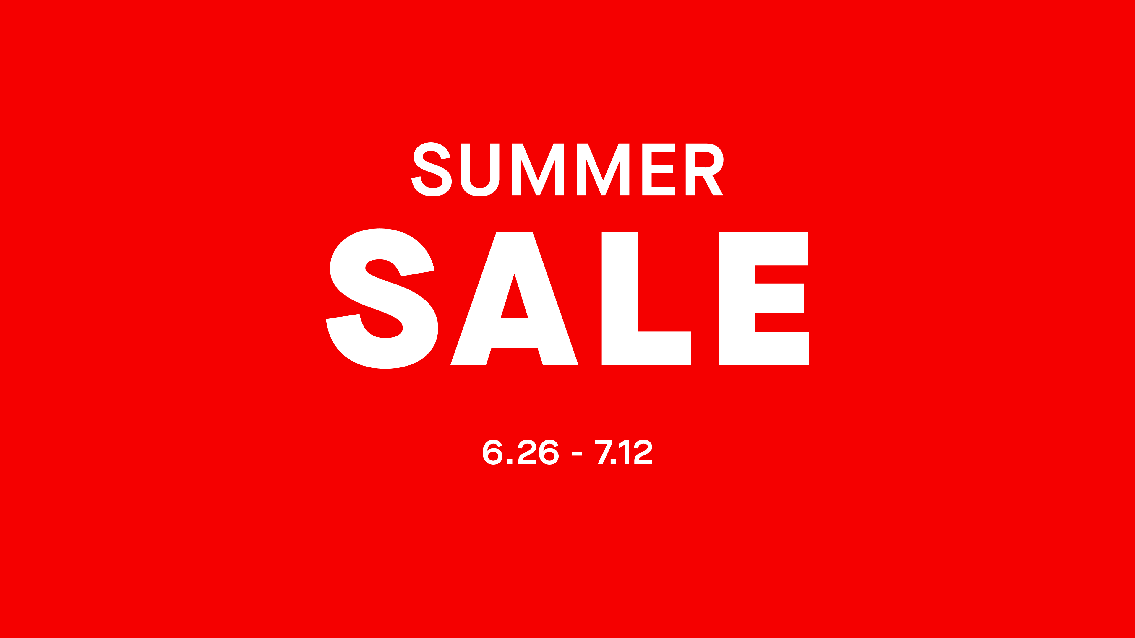 6.26 Summer SALE
