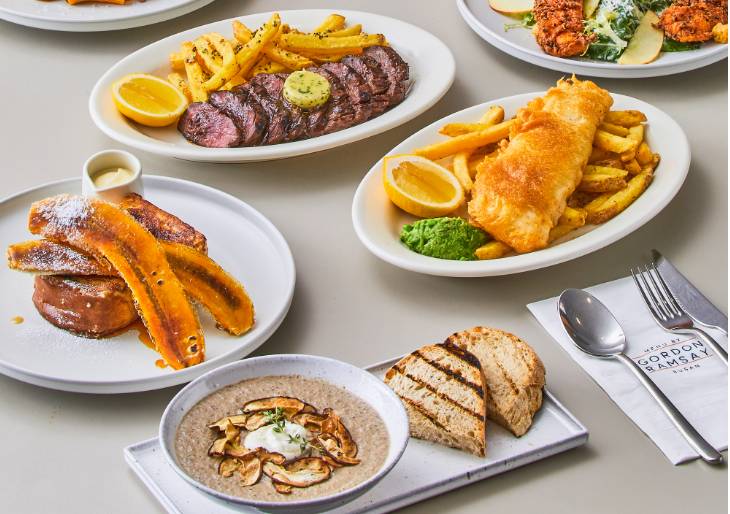 Menu by Gordon ramsay Incheon