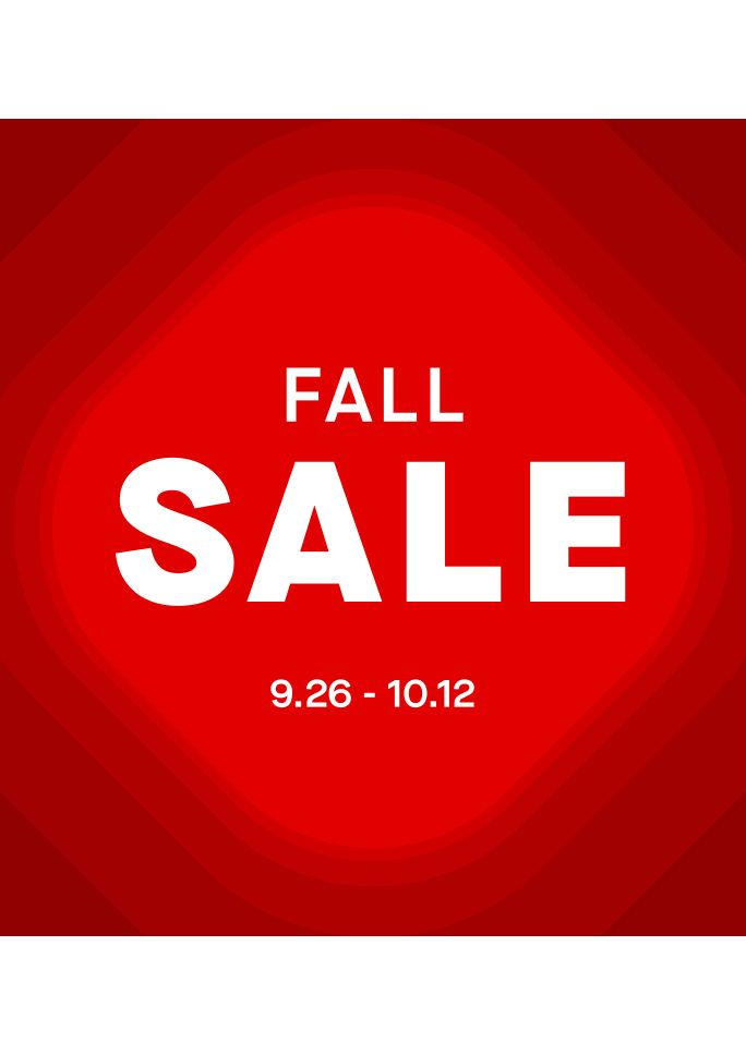 [FALL SALE]<br>최대 50% 할인 혜택