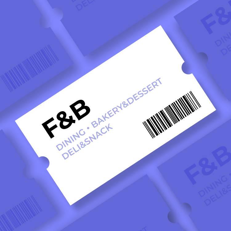 [아울렛] F&B 3천원 할인권