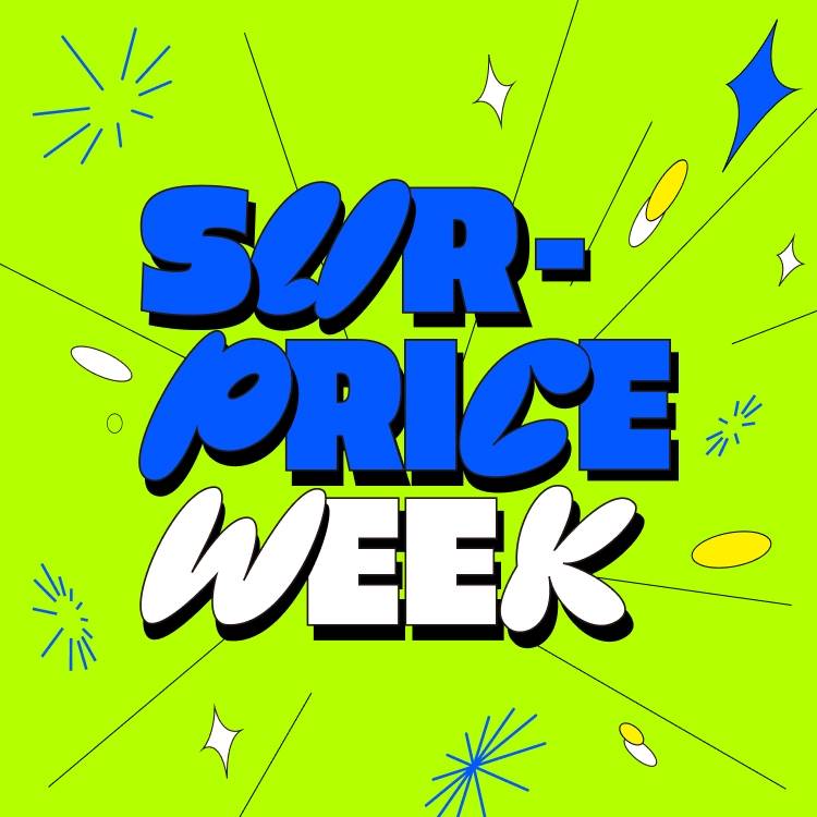 [Sur-Price Week]상반기 최대 득템 축제