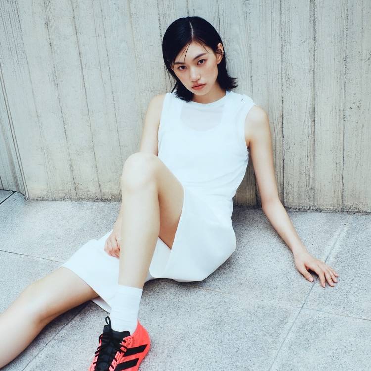 [아디다스]트레일 최적화 아웃도어 룩