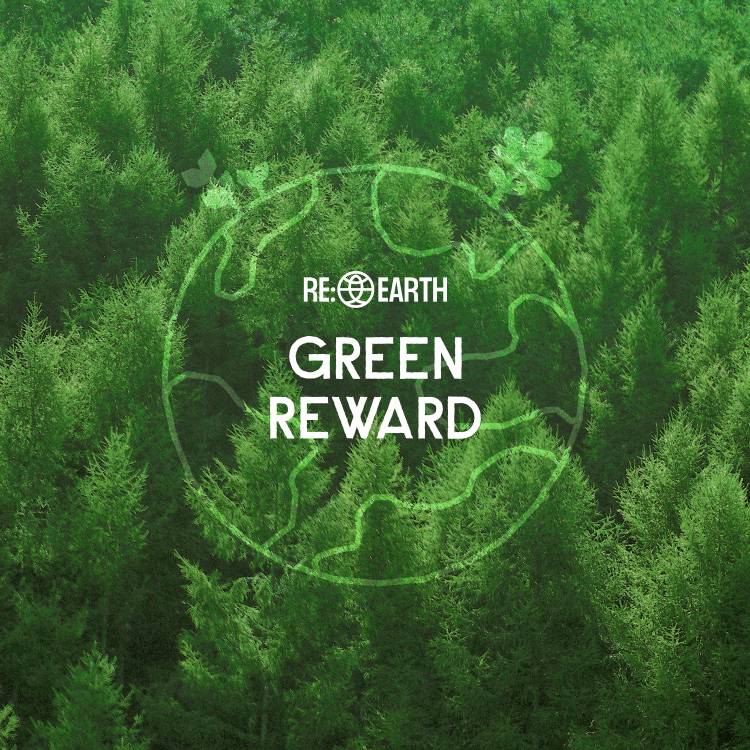 [RE:EARTH] <br>그린 리워드 서비스 OPEN