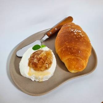 카이막+소금빵세트