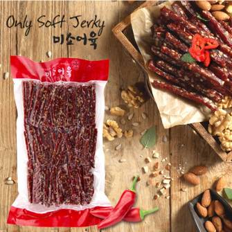 국내산 매운맛 견과육포 (500g)