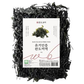 유기인증 완도미역
1팩 100g