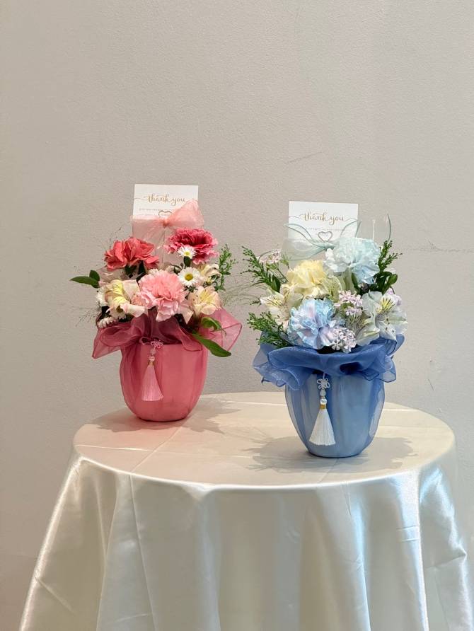 카네이션 센터피스🌷