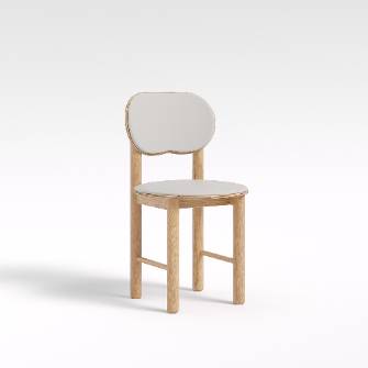 뮤이 체어 
오크