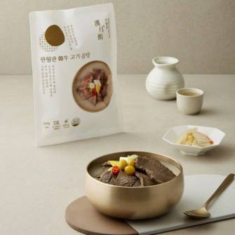 한월관 한우 고기 곰탕 500g 1팩