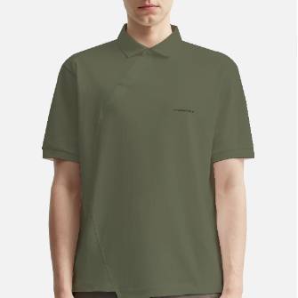 LOTTE EXCLUSIVE 
DIAGONAL POLO T SHIRT