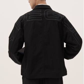 Back Logo Woven Jacket