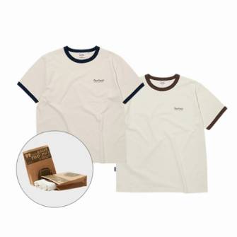 인그레이 반소매 링거티 투팩