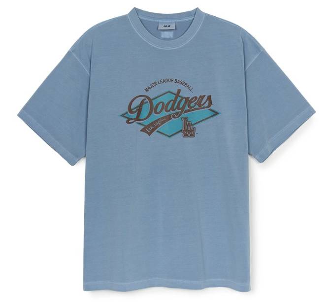 바시티 빈티지 워싱 그래픽 메가 오버핏 반팔 티셔츠