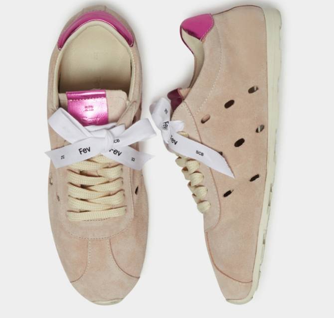 Fev_Retro sneakers(pink)
