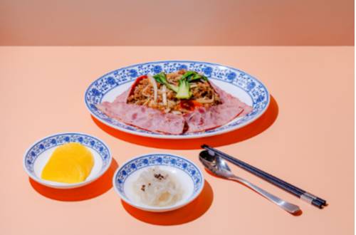 베이컨 
철판 볶음밥