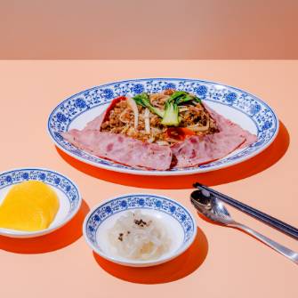 베이컨철판볶음밥