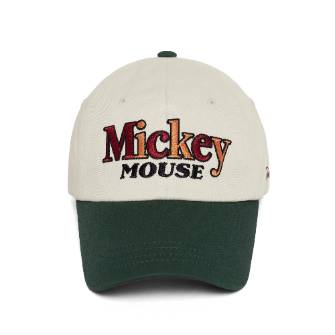 Logo Two Tone Cap (Mickey Mouse)