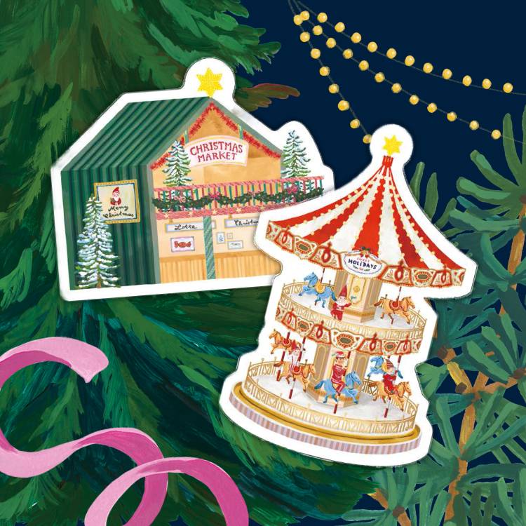 [롯데타운 크리스마스 마켓]
위시 월 Event