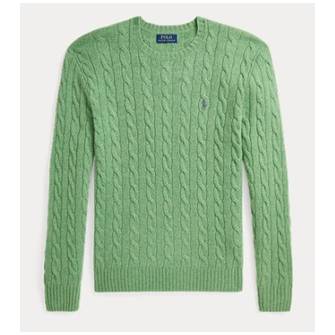WOOL/CASH RWS CABLE
CN SWEATER