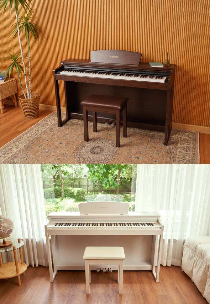 입문용 전자 디지털 피아노의 정석 DP-250PLUS+고급 헤드폰