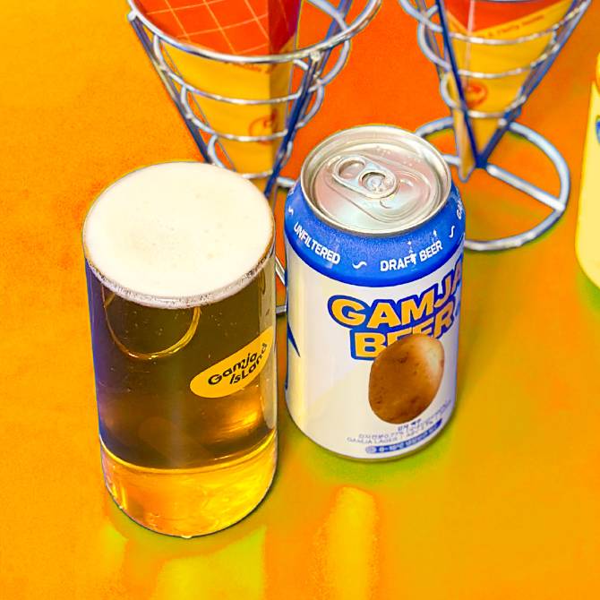 감자 생맥주