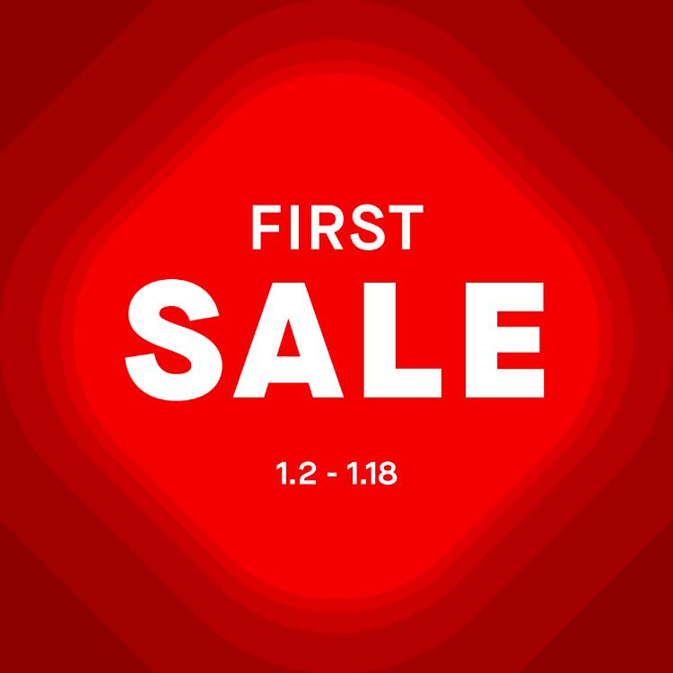 [FIRST SALE] <br>2026 새해 첫 세일 혜택