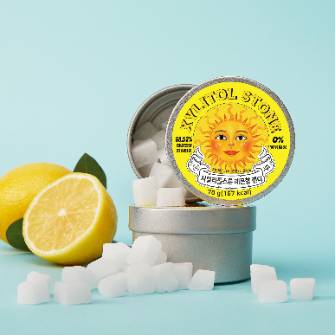 자일리톨스톤 
틴케이스