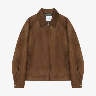 인조 스웨이드 
트러커 BR