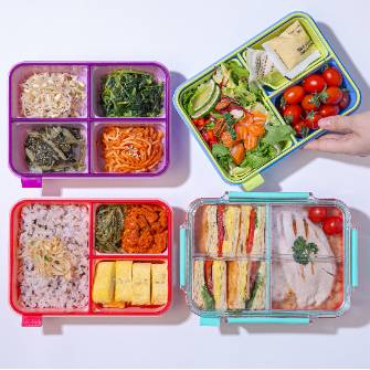 캔디팟 4P 도시락세트