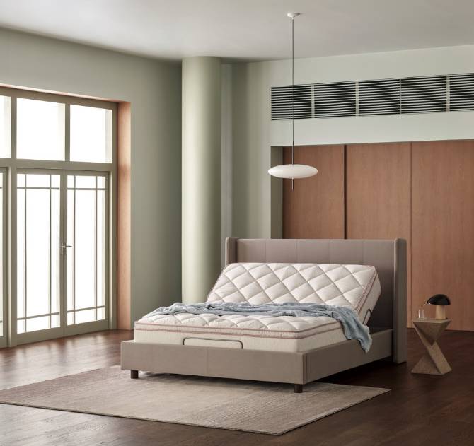 LAVIE MOTION BED + FOAM MATTRESS(LK SIZE