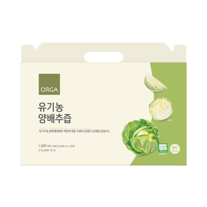 ORGA 유기농 양배추즙 (80mlx20포)