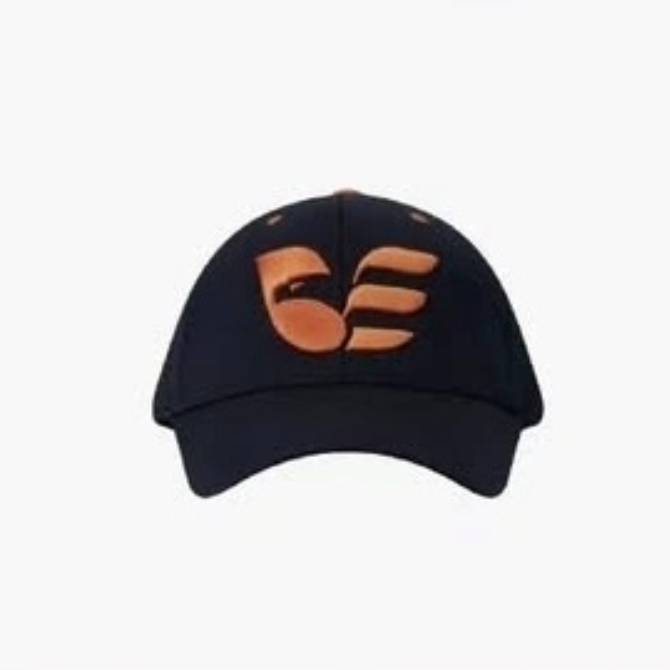 오렌지 스트라이프 레트로 어센틱 모자