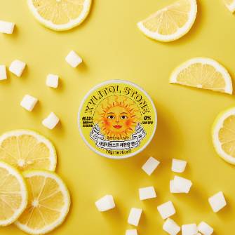 자일리톨스톤 
레몬향 캔디