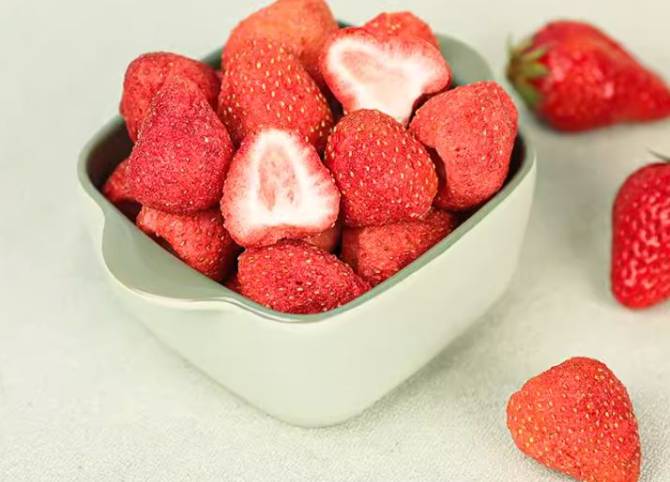 동결건조 딸기칩