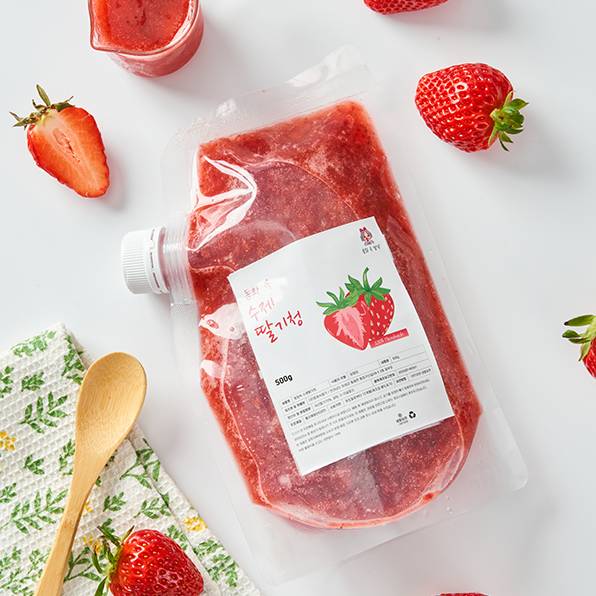 수제 딸기청 (500g)