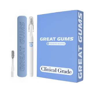 Clinical Grade 치석 플라그 제거 생체전류 칫솔 세트