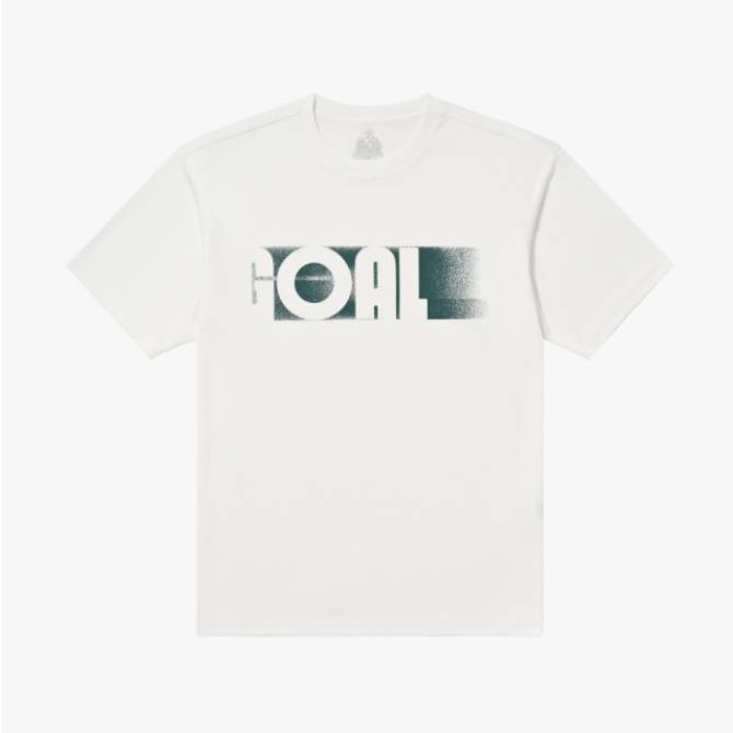 ACTIVE FRONT GOAL LOGO TEE