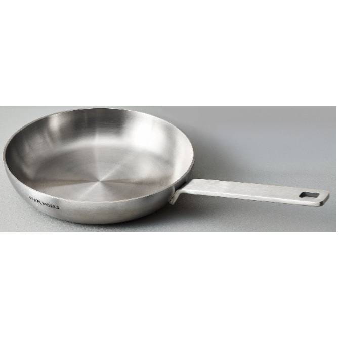 스틸웍스 그리드 316Ti 통5중 프라이팬 24cm