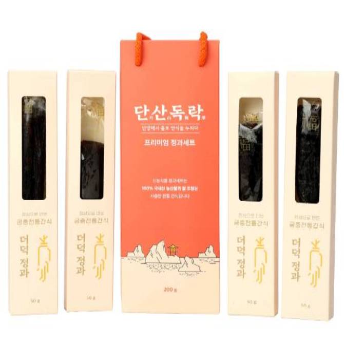 [단산독락] 더덕정과 선물set