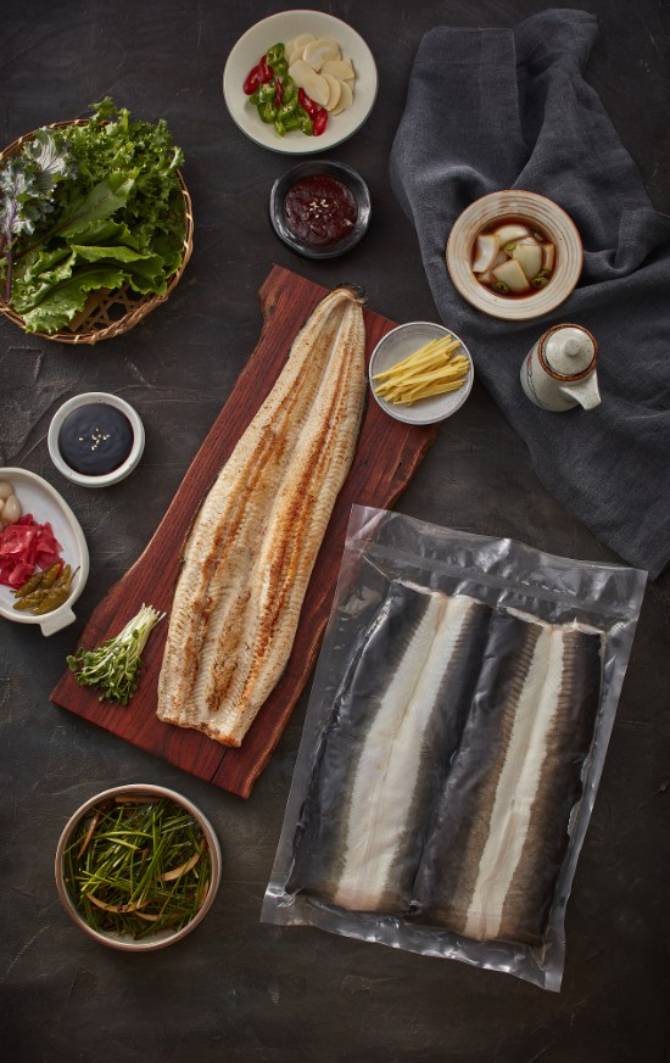 손질된 민물장어(600g)