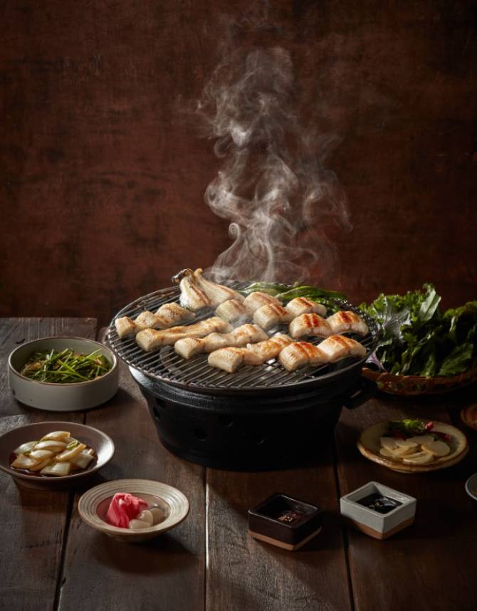 손질 후 초벌장어(450g)