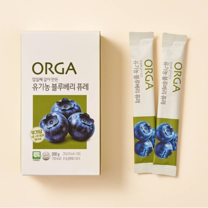 ORGA 유기농 블루베리 퓨레(20g*10포)