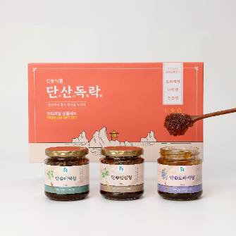 단산독락 수제청 3종세트(250g*3병)