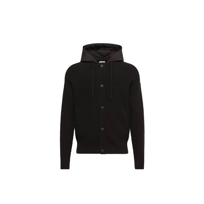 HOODED CARDIGAN