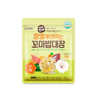 꼬마밥대장 야채&해물 (5EA)