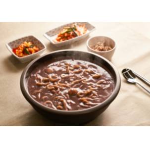 팥 칼국수