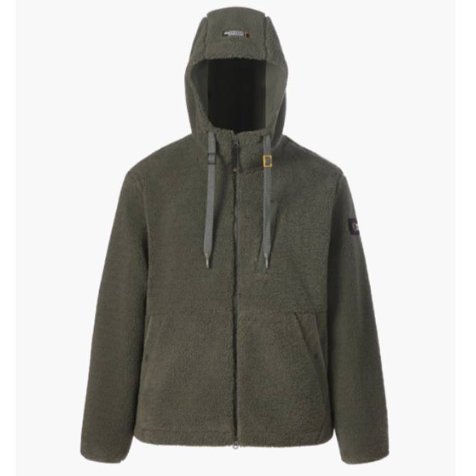 코스토니 후드 플리스 자켓 OLIVE GREEN