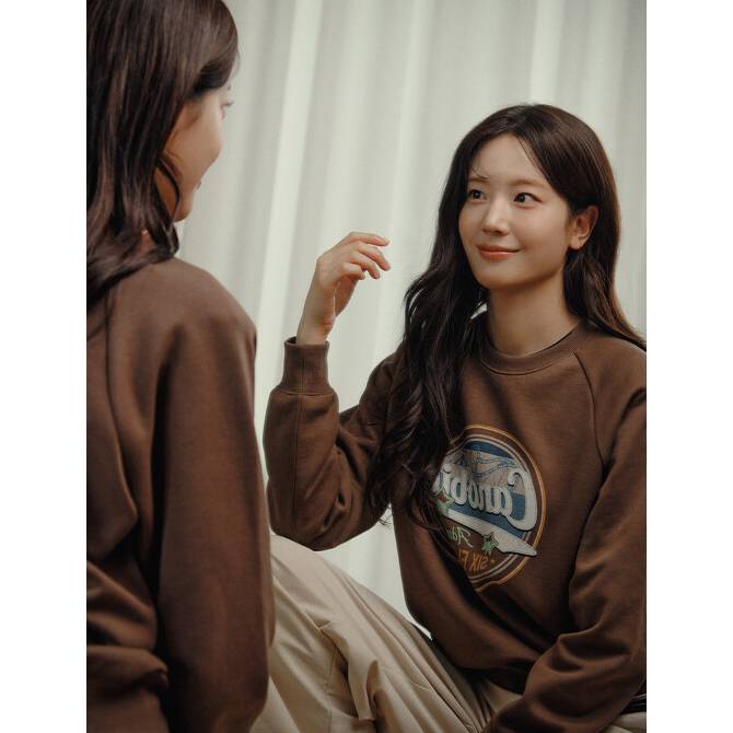 빈티지 그래픽  맨투맨