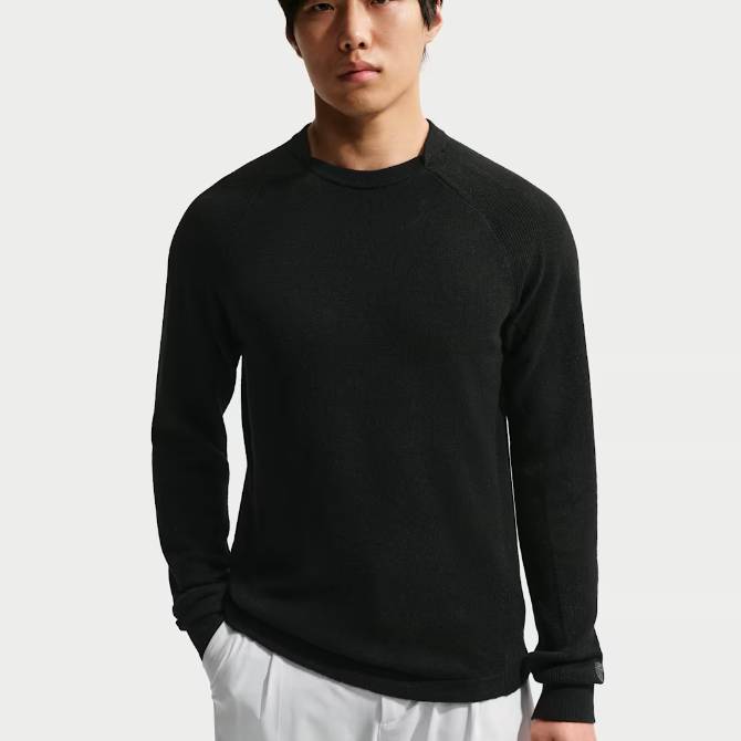 테일러드 퍼포먼스 크루넥 골프 크루넥 탑