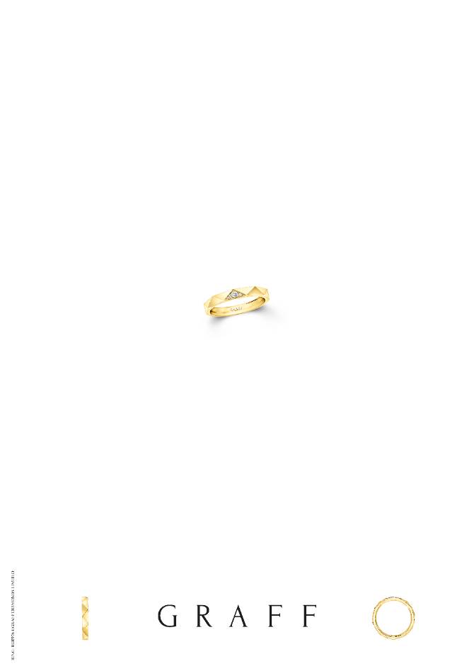 로렌스 그라프 시그니처 다이아몬드 밴드
옐로우 골드, 3.2mm